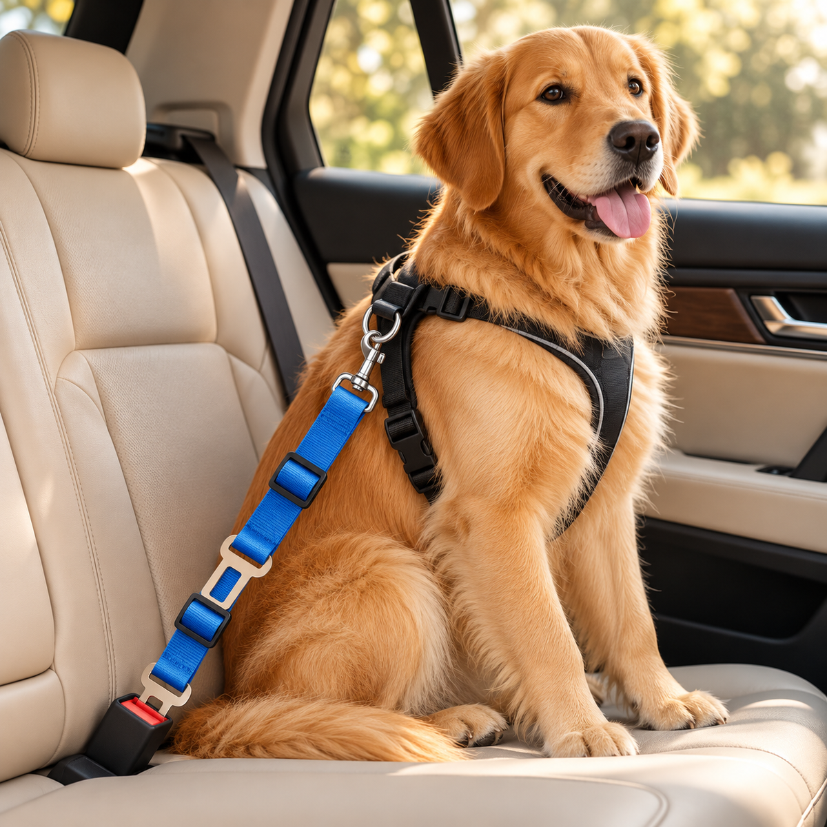 ViajeSeguro — Cinturón de seguridad para perros