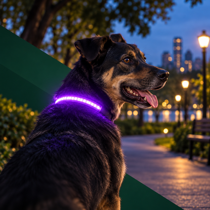 LuzPaseo — Collar LED de seguridad para paseos nocturnos